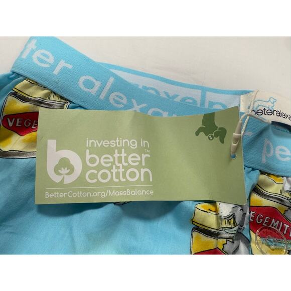 Peter Alexander Men's Vegemite Cotton Boxer Shorts Size SMALL - Picture 8 of 11